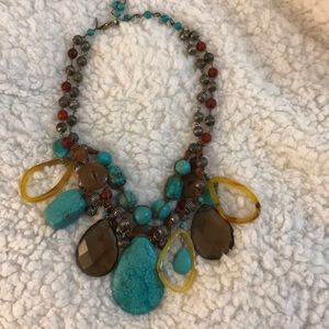 Chico’s necklace- turquoise, etc...